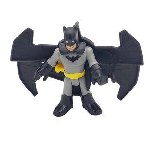 2015 Imaginext DC Comics BATMAN‎ Action Figure Wings / Cake Topper Approx. 3"